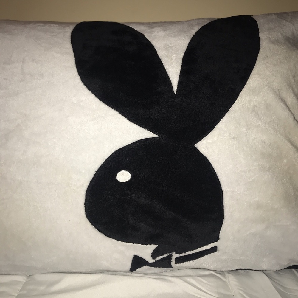 Custom Playboy Velour Pillowcase
